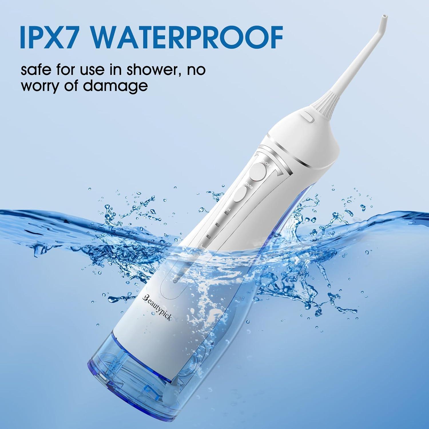 Irrigador Dental Portátil Beautypick 300ML Inalámbrico IPX7