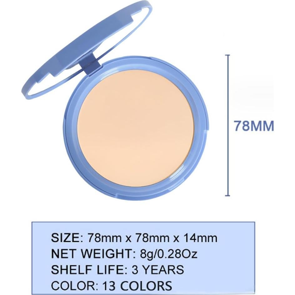 Polvo Compacto evpct 9.92g 01 Marfil Clásico Larga Duración