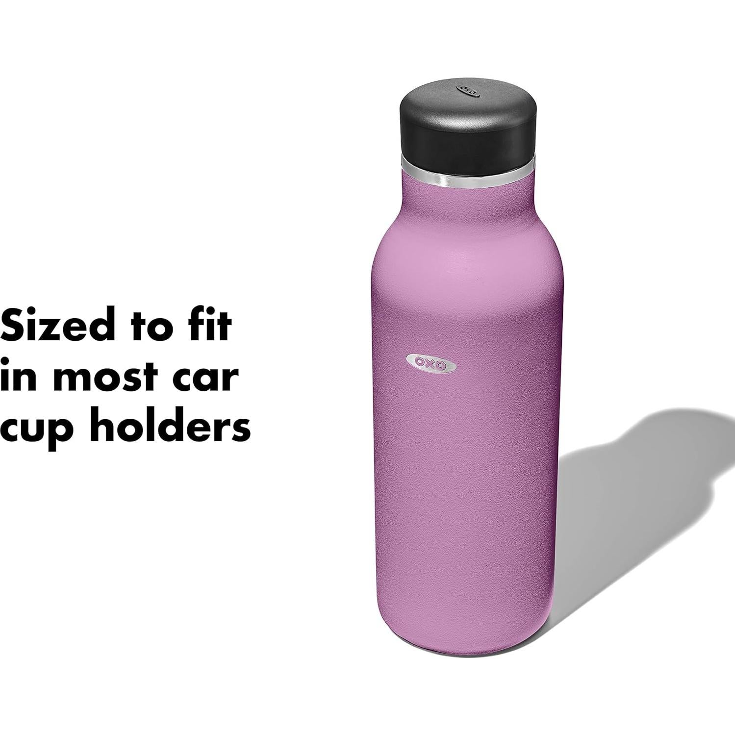 Botella de Agua Aislada OXO Strive 475 mL Acero Inoxidable