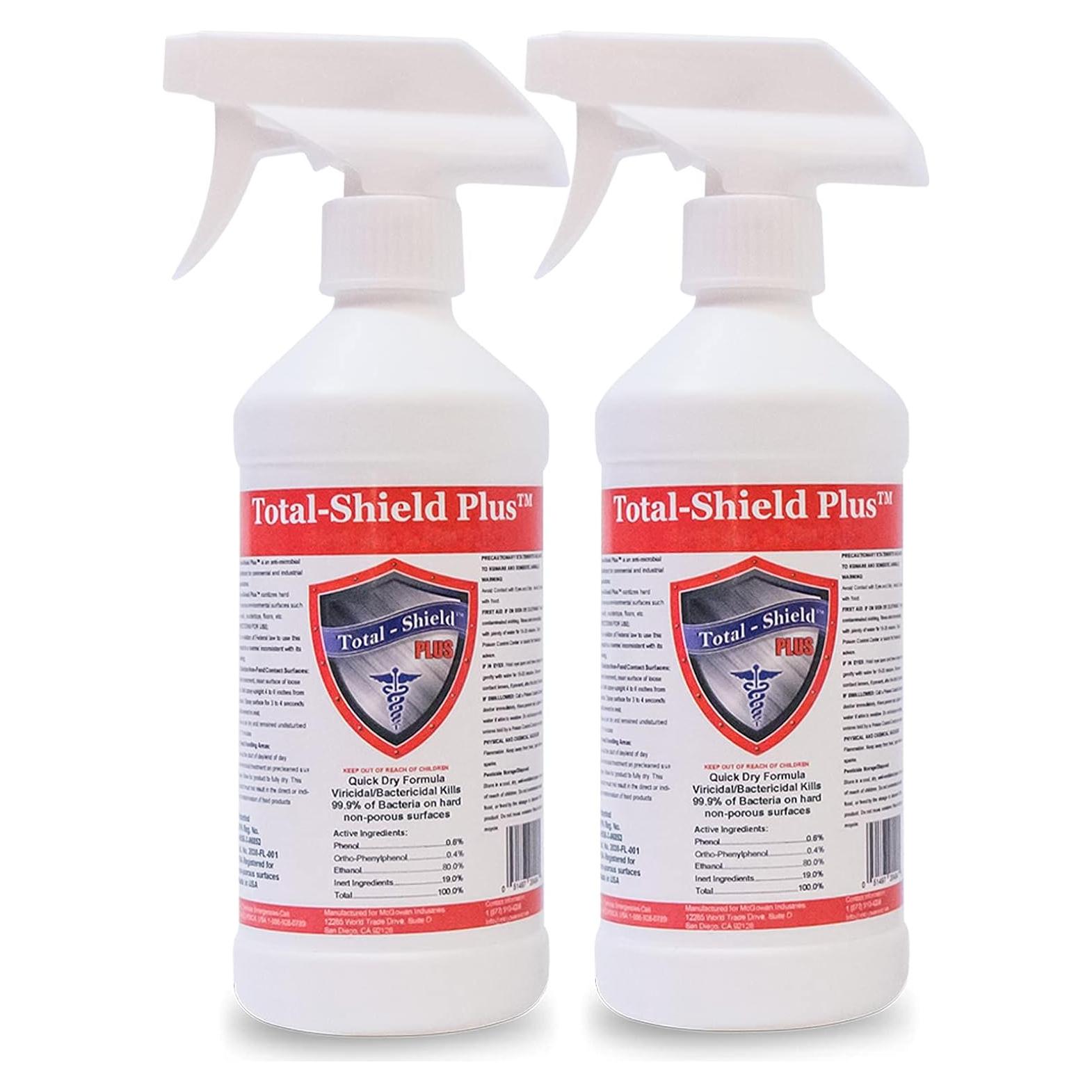 Desinfectante Multiusos Total-Shield Plus 473 ml - Paquete de 2