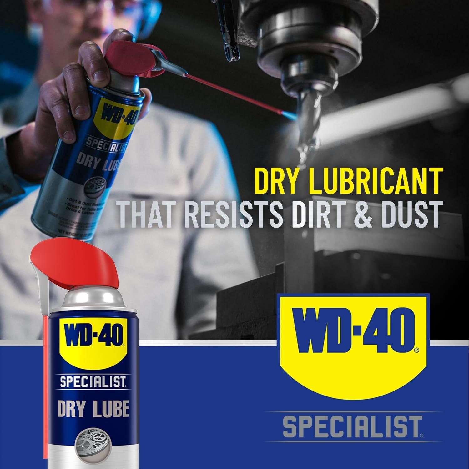 Lubricante Seco WD-40 Especialista PTFE 300059 10 oz