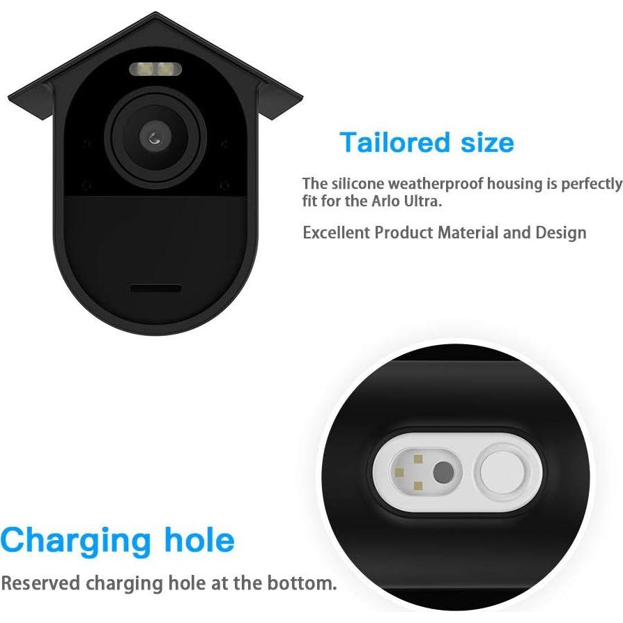 Funda de Silicona Impermeable HOLACA para Cámaras Arlo Ultra/Pro