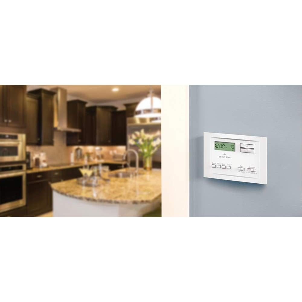 Termostato Programable Emerson P150 5-2 Días 24V LCD