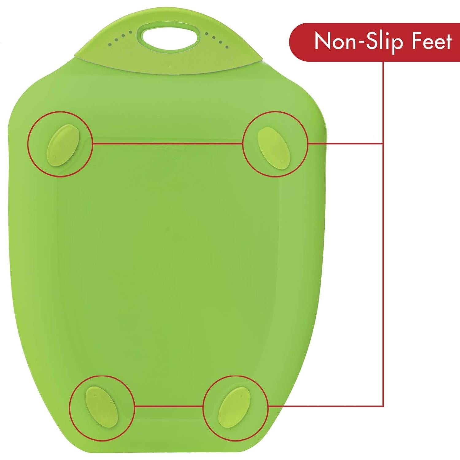 Tabla de Cortar Dexas Chop and Scoop 33x24 cm Verde