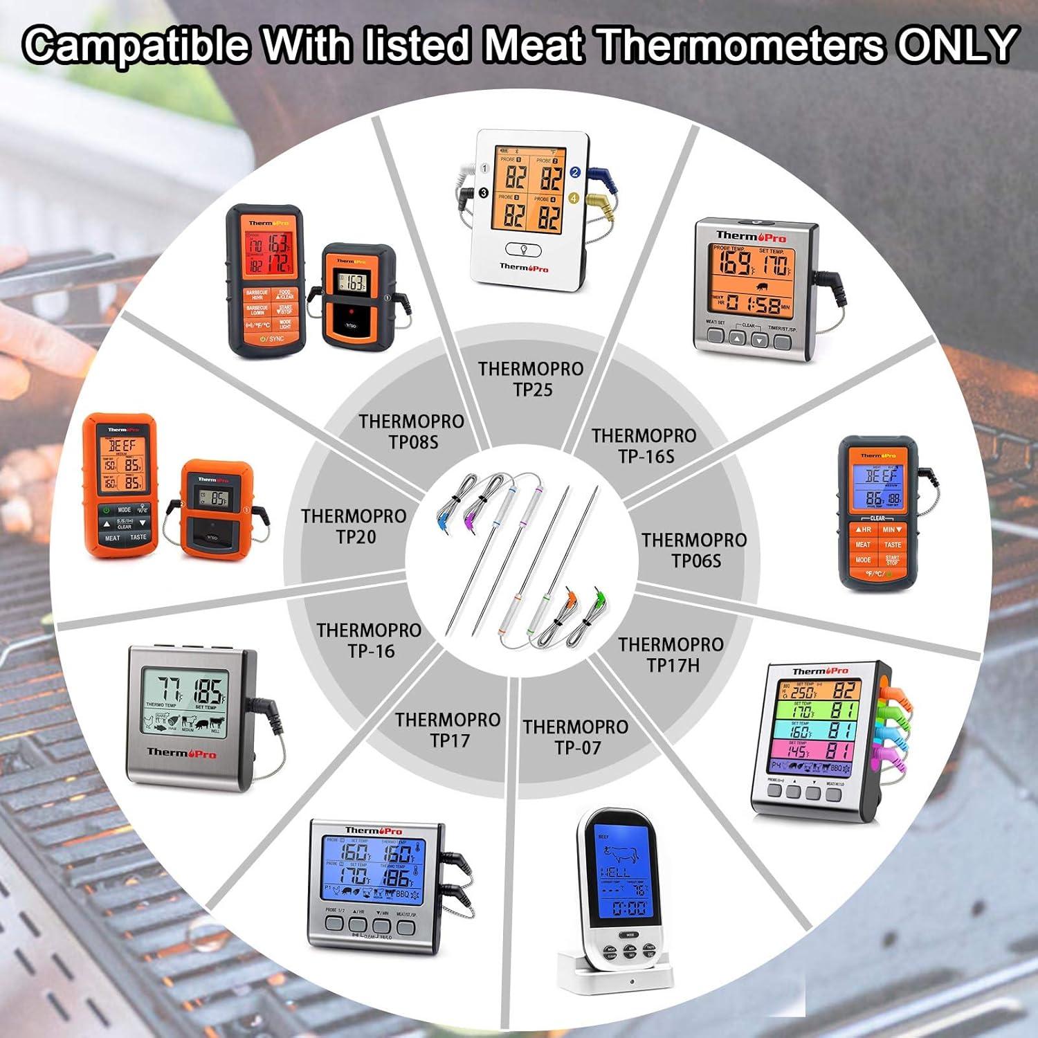Sonda de Temperatura YUFUU-4TP para Thermopro - Alta Precisión