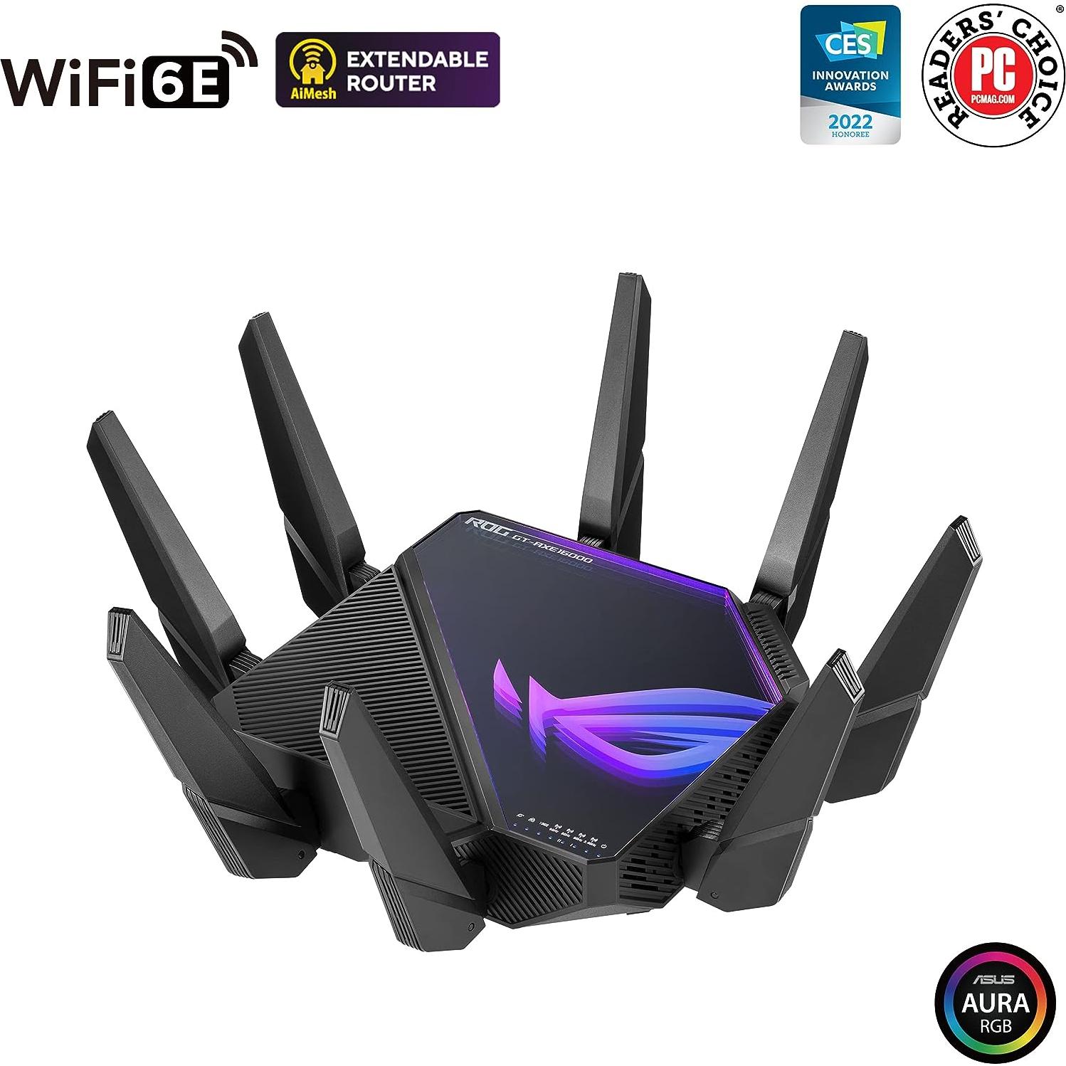 Router de Juegos ASUS ROG Rapture GT-AXE16000 WiFi 6E