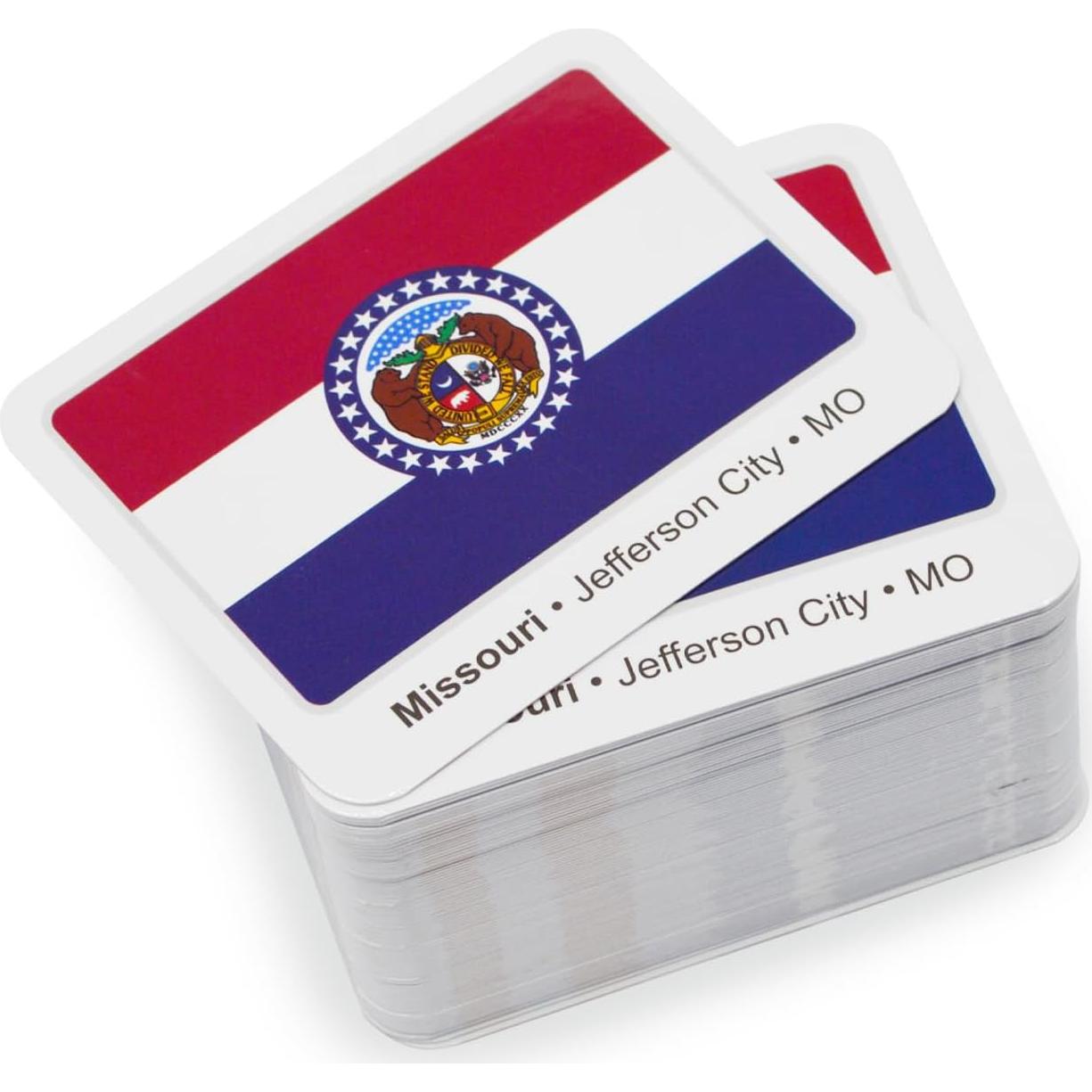 Juego de Memoria Banderas de EE. UU. Menique - 100 Cartas