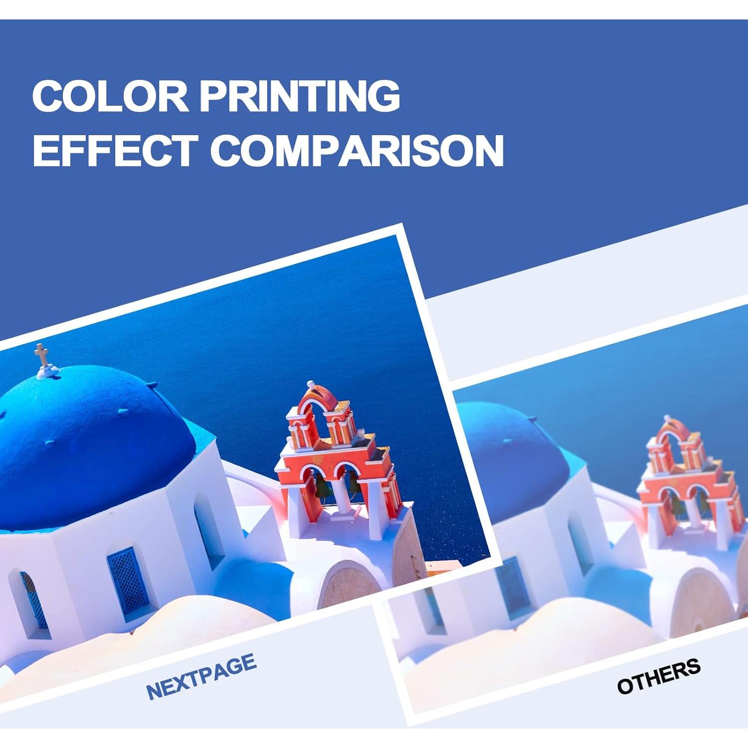 Cartuchos de tinta NEXTPAGE LC401XL para Brother MFC-J1010DW - Paquete de 4