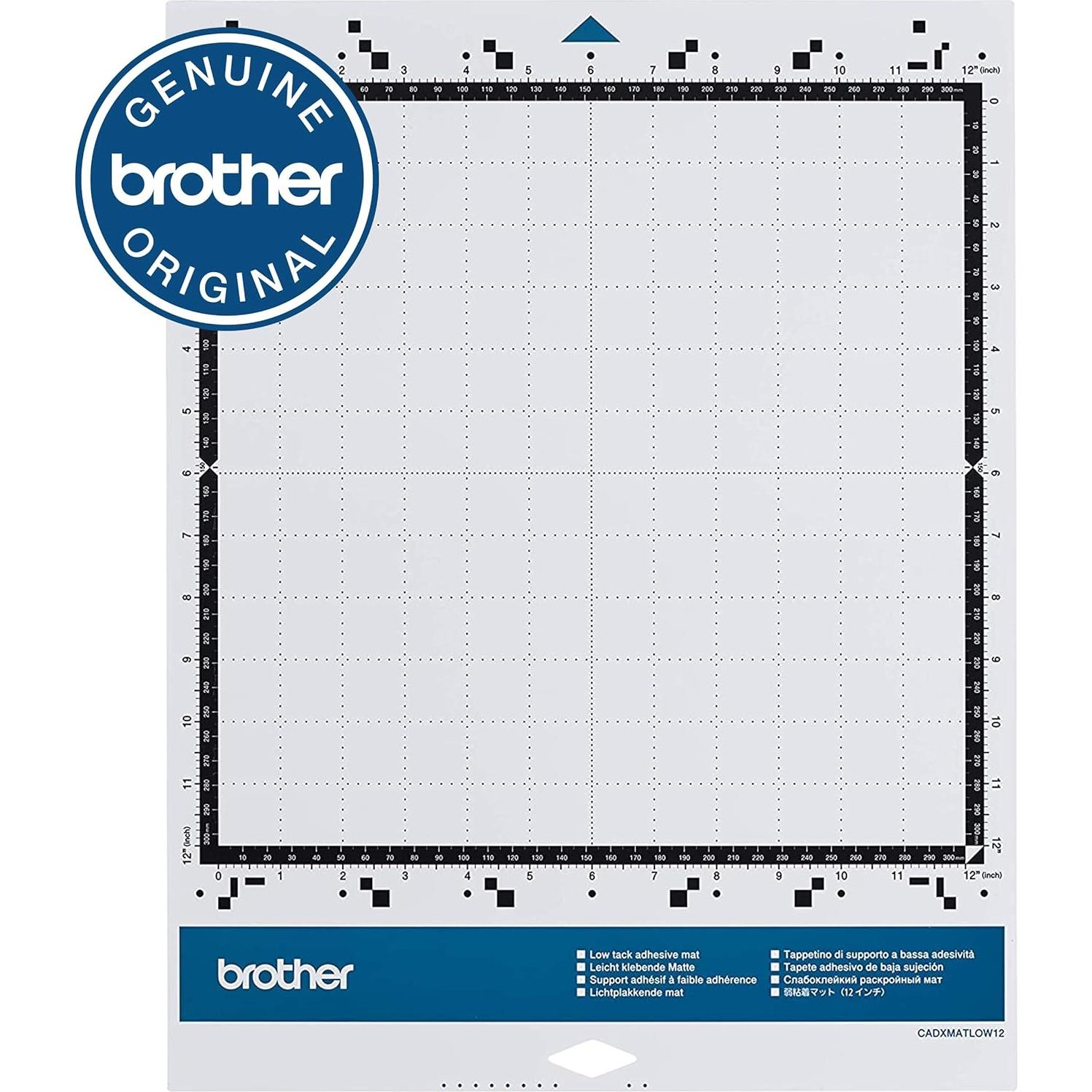 Alfombrilla Adhesiva Baja Tack Brother CADXMATLOW12 30.5x30.5cm