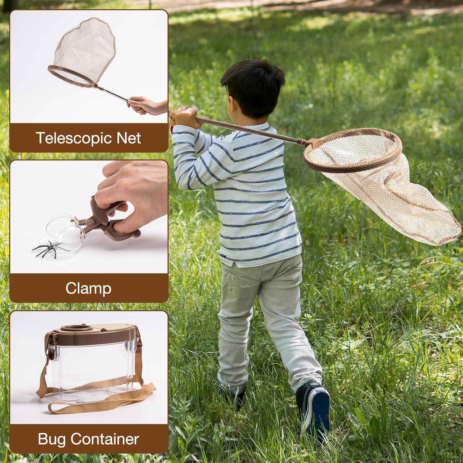 Kit de Exploración al Aire Libre ROBUD para Niños - 1 Set Verde