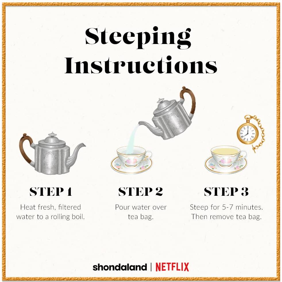 Té de Frutas de Vainilla La República del Té - 36 Bolsitas