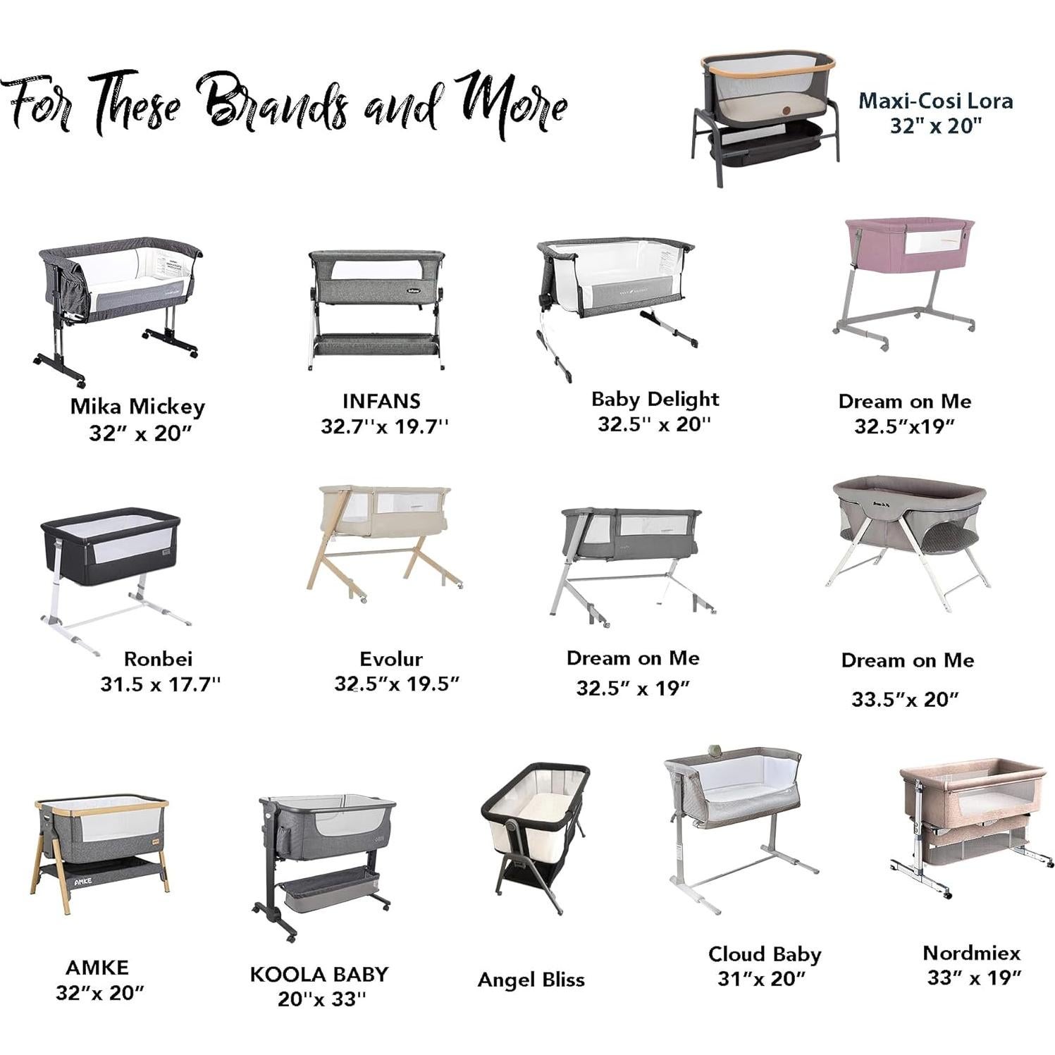 Sábanas Ajustables 100% Algodón Orgánico Cambria Baby 2 Pk