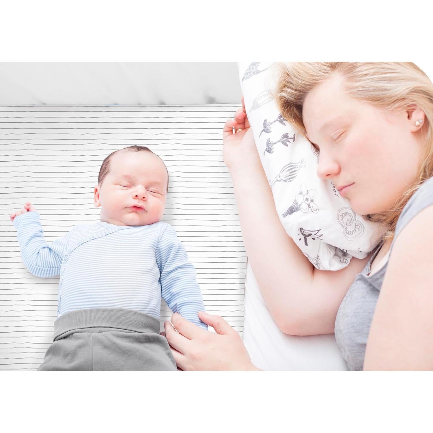 Sábanas Ajustables 100% Algodón Orgánico Cambria Baby 2 Pk