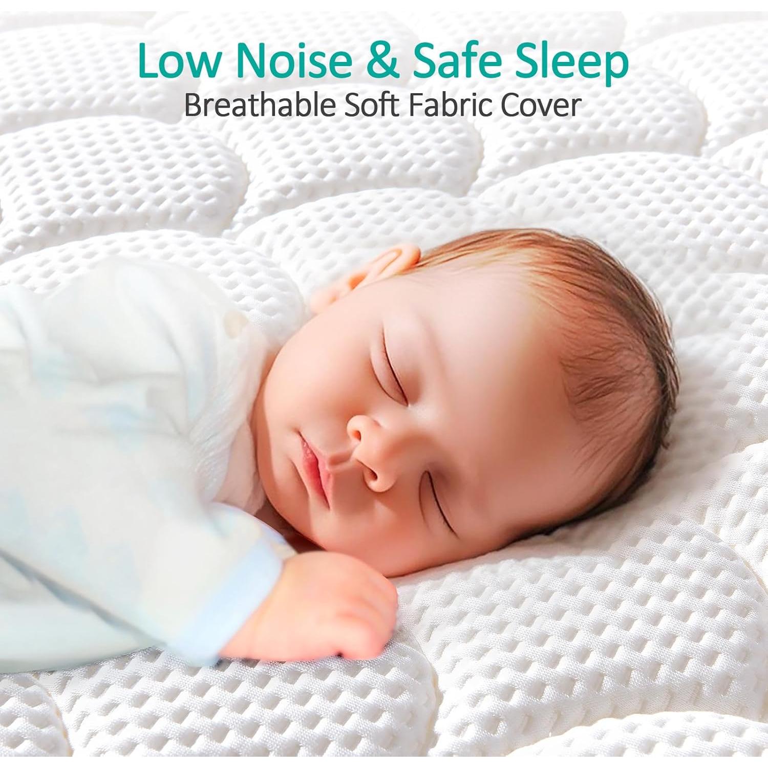 Colchón de Cuna y Niños JZ-04 132 cm x 70 cm Transpirable