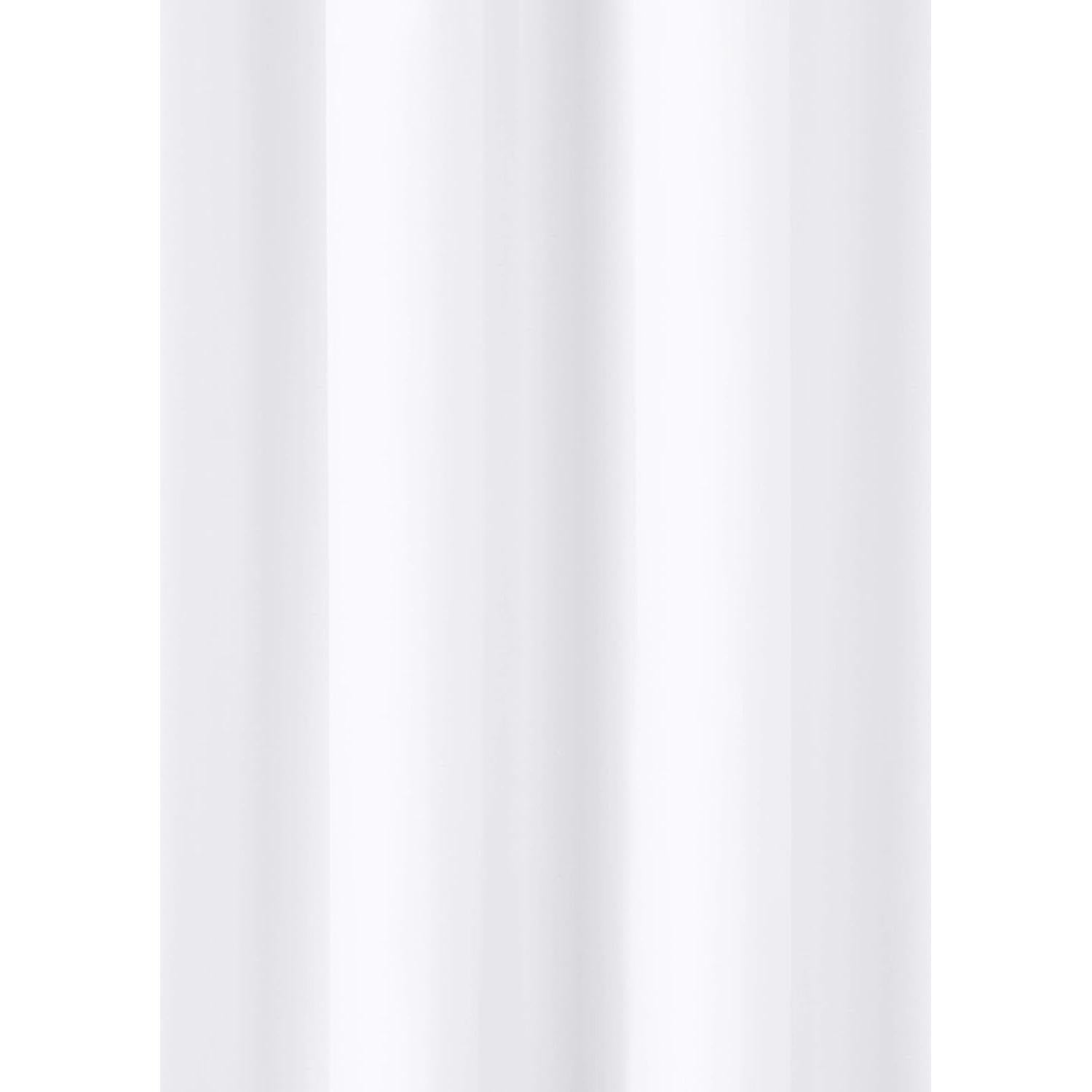 Cortina Blackout Amazon Basics 132x160 cm Blanca - Juego de 2