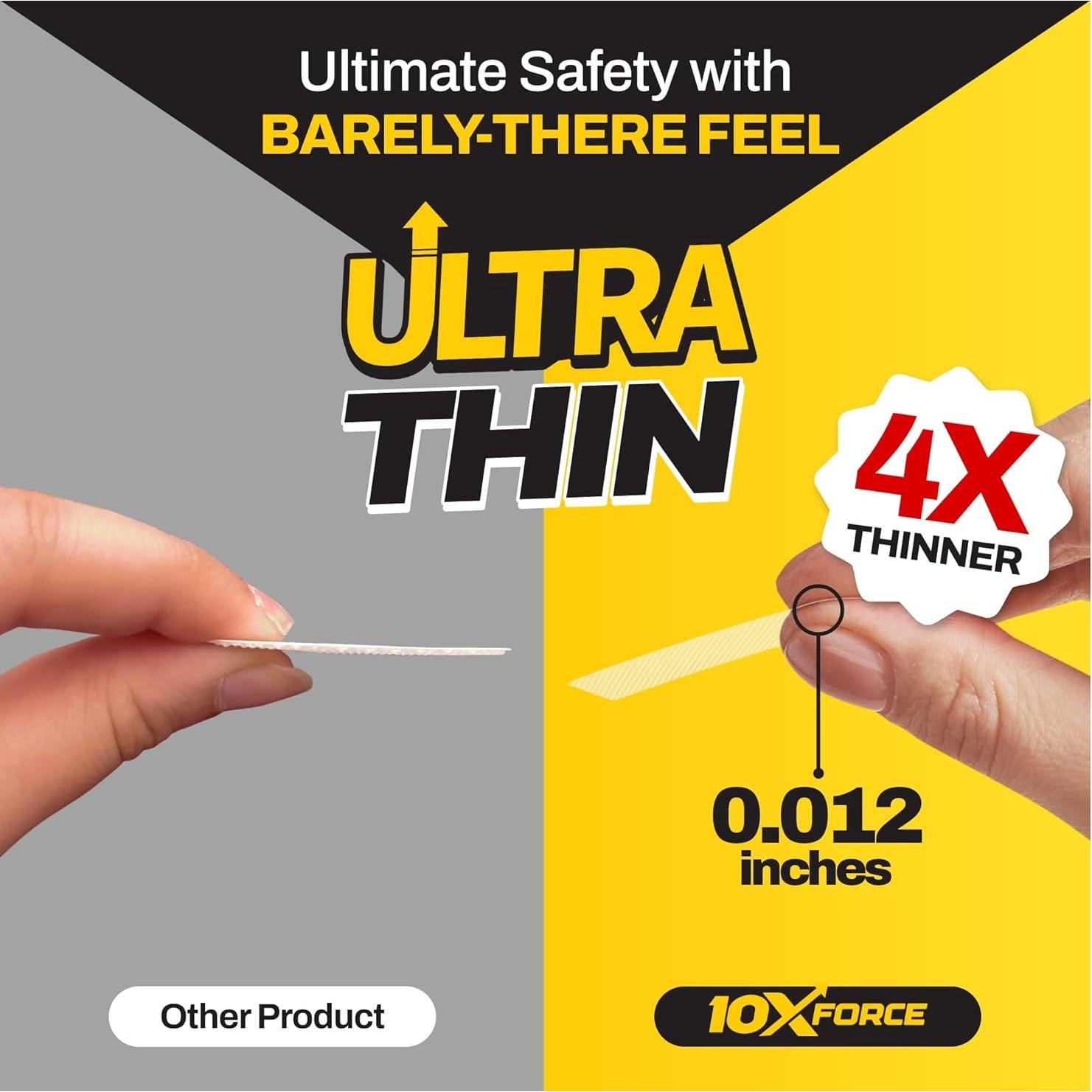 Pegatinas Antideslizantes 10XFORCE para Baño - Grano de Diamante