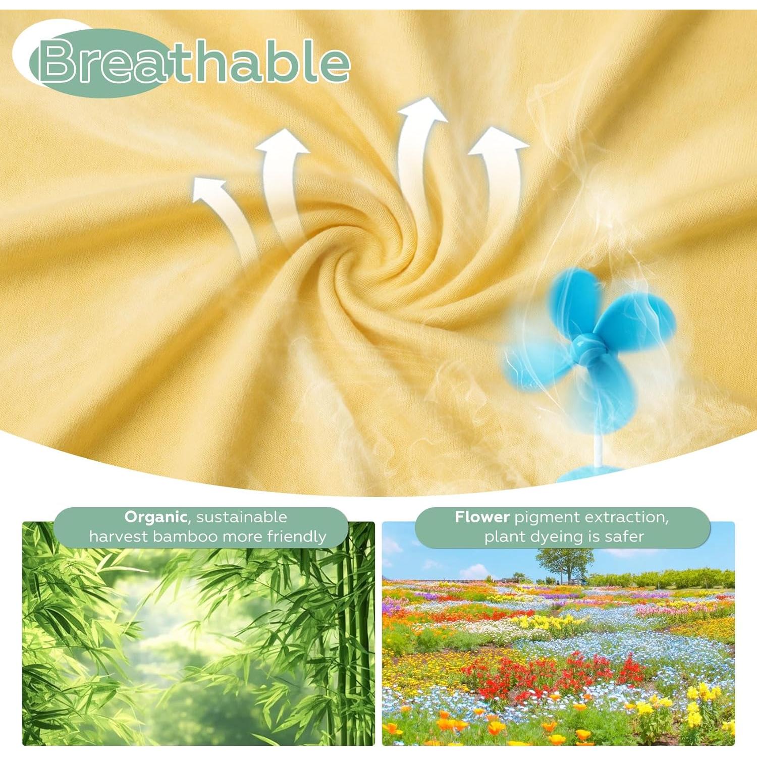 Toalla con Capucha UKMOT para Bebé Pato 71x71cm Bambú Hipoalergénica