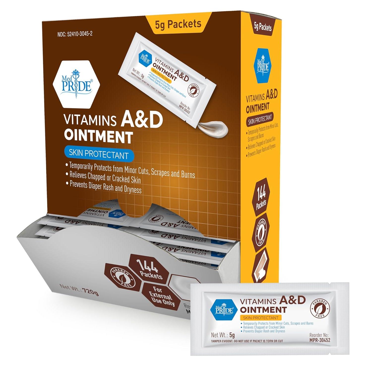 Ungüento Protector de Piel MED PRIDE Vitamina A&D 144x5g