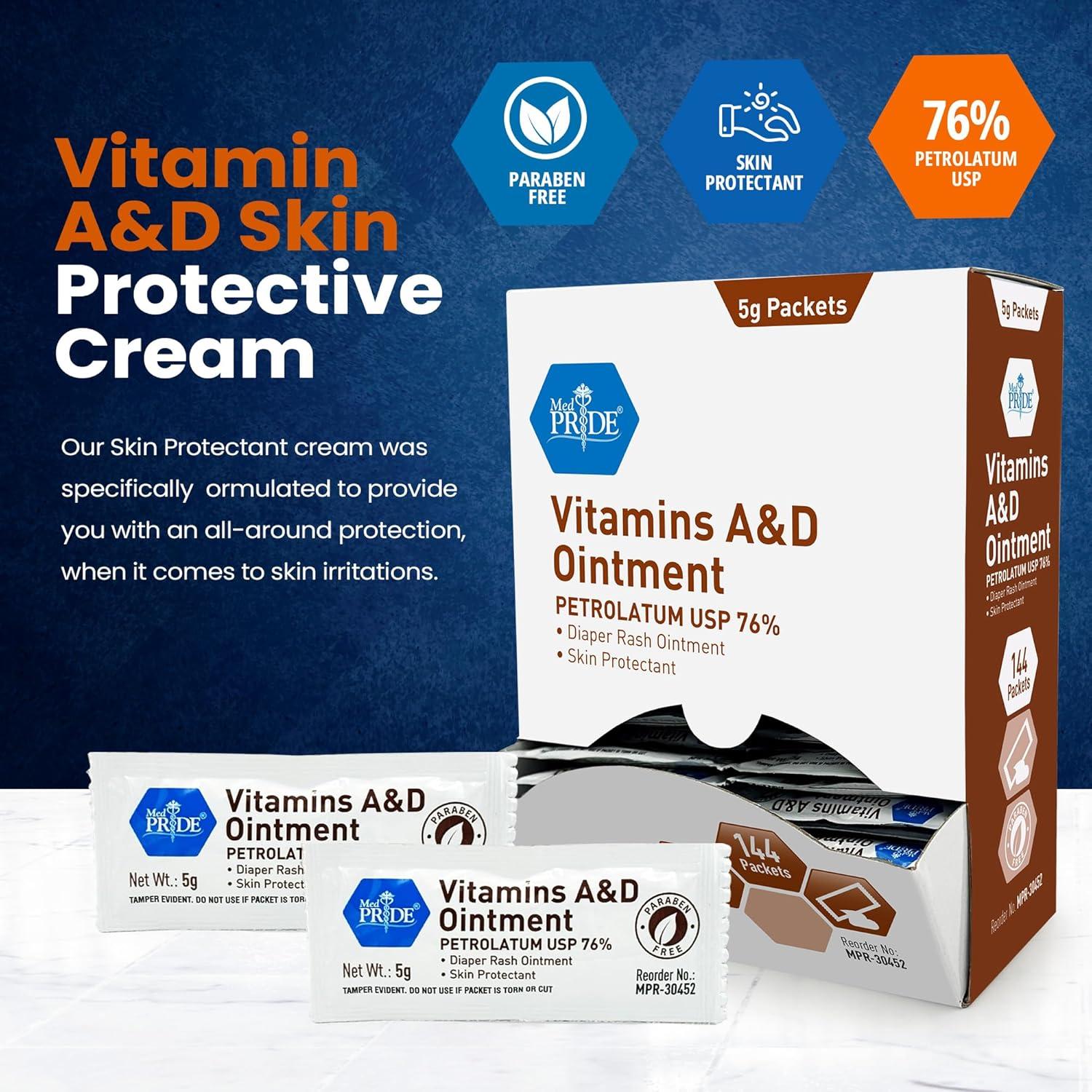 Ungüento Protector de Piel MED PRIDE Vitamina A&D 144x5g