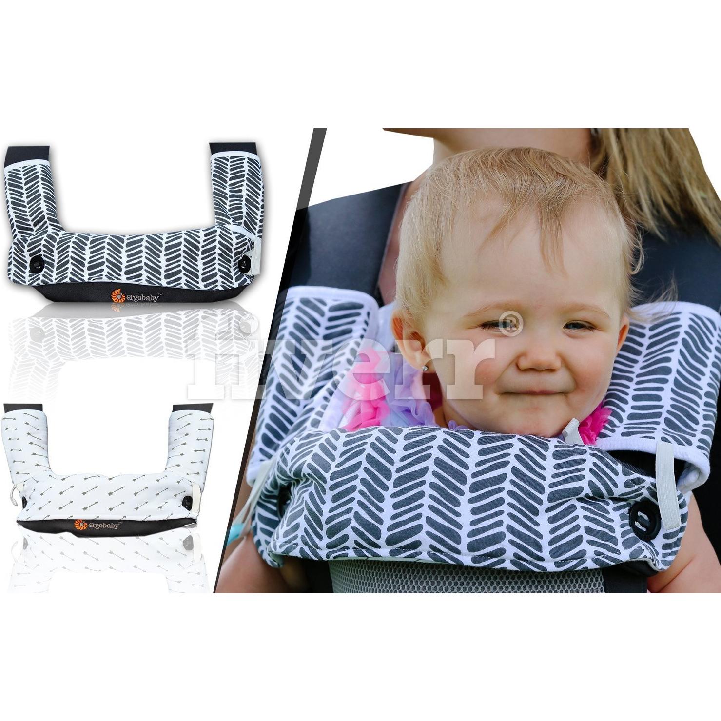 Juego de 3 Almohadillas Reversibles Amazing Tot Algodón Orgánico