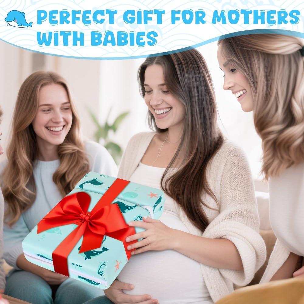 Almohadilla para Baño de Bebé SKEFOLI 55.88x43.18 cm Azul