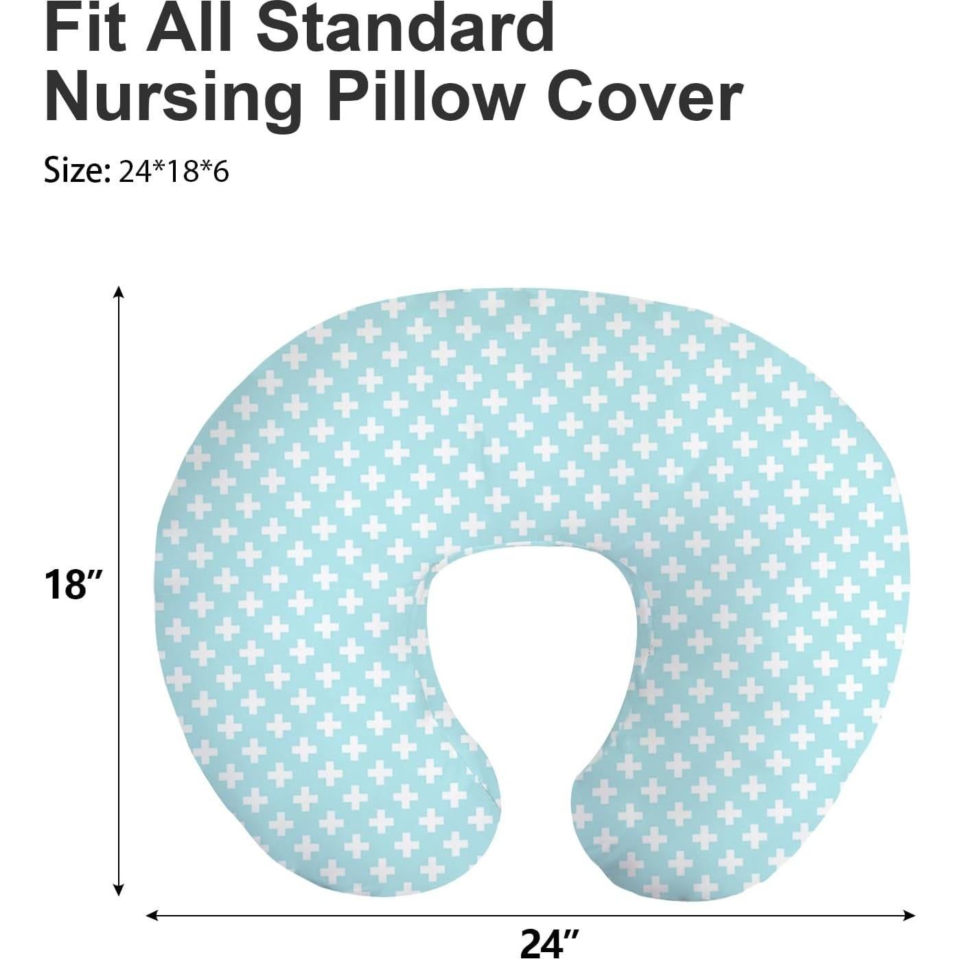 Fundas de Almohada de Lactancia Little Grape Land 2 Piezas Algodón