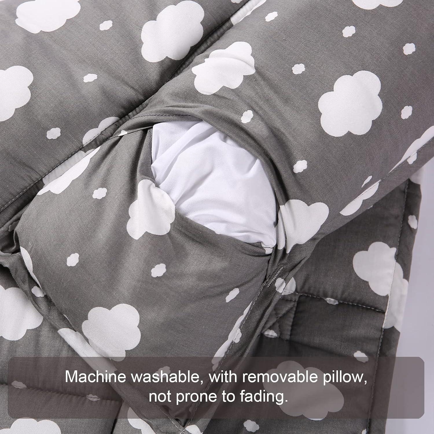 Colchoneta NapCure para Niños 50x20 cm con Almohada y Manta