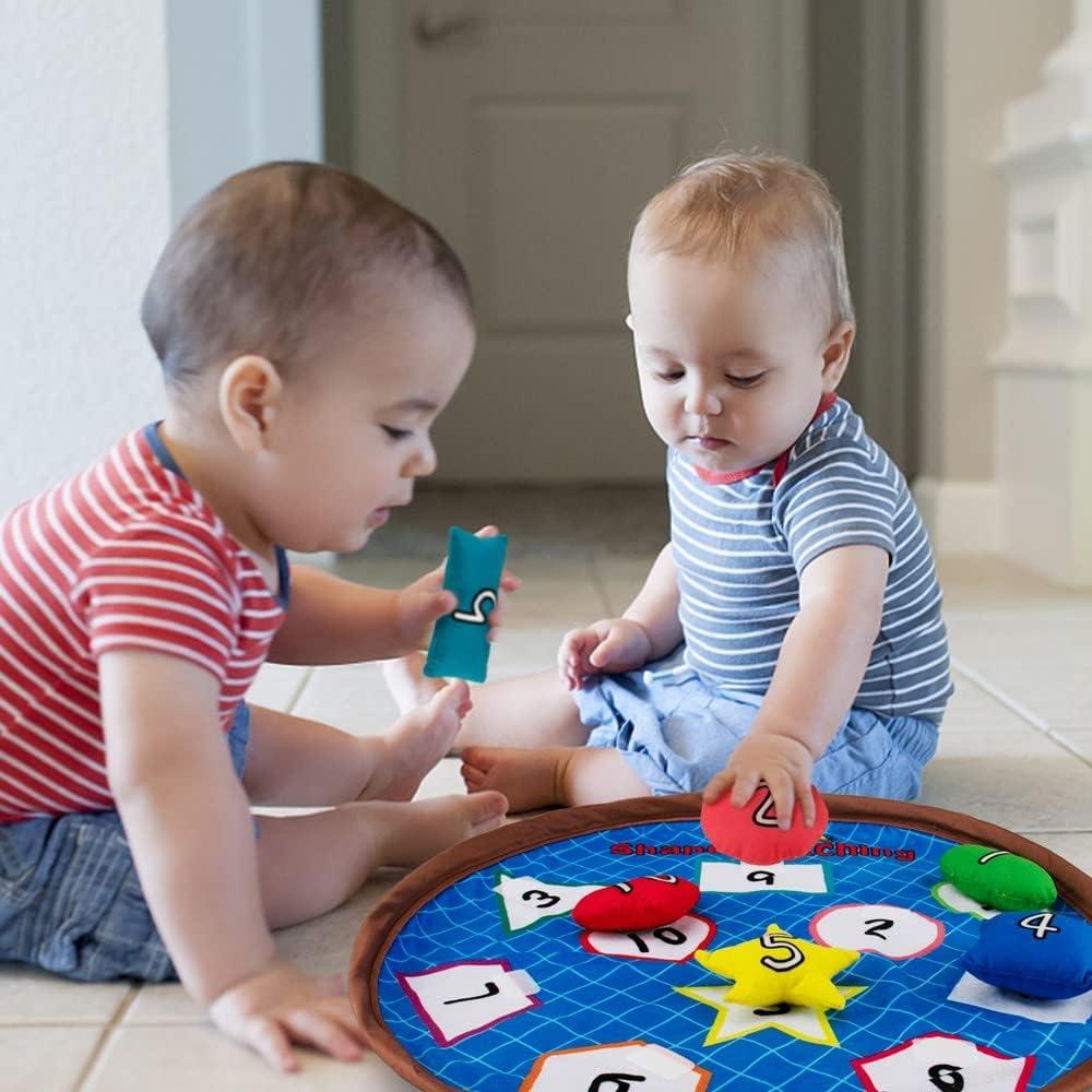 Juego de bolsas de frijoles Beetoy - Aprendizaje 10 PCS Multicolor