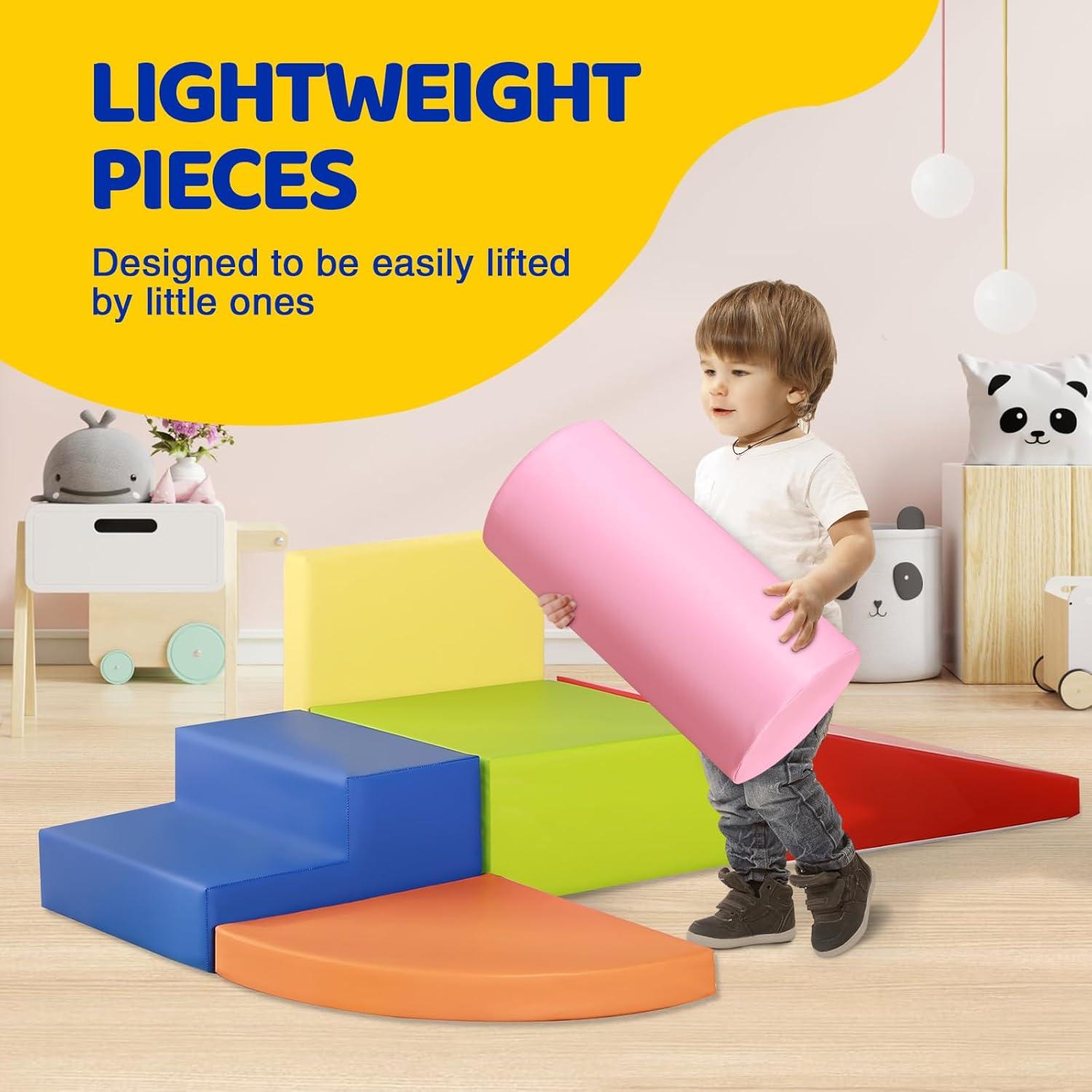 Set de Juguetes de Escalada Suave JungleDove - 6 Piezas