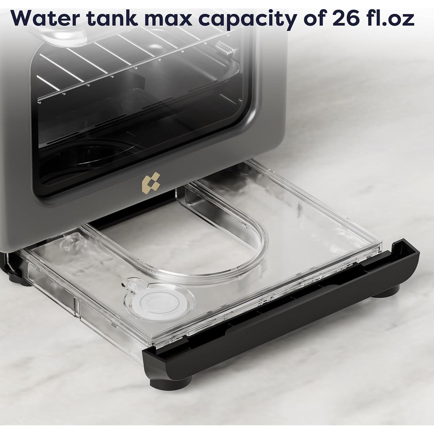 Horno de Vapor 8-en-1 CIARRA 13QT con Freidora de Aire