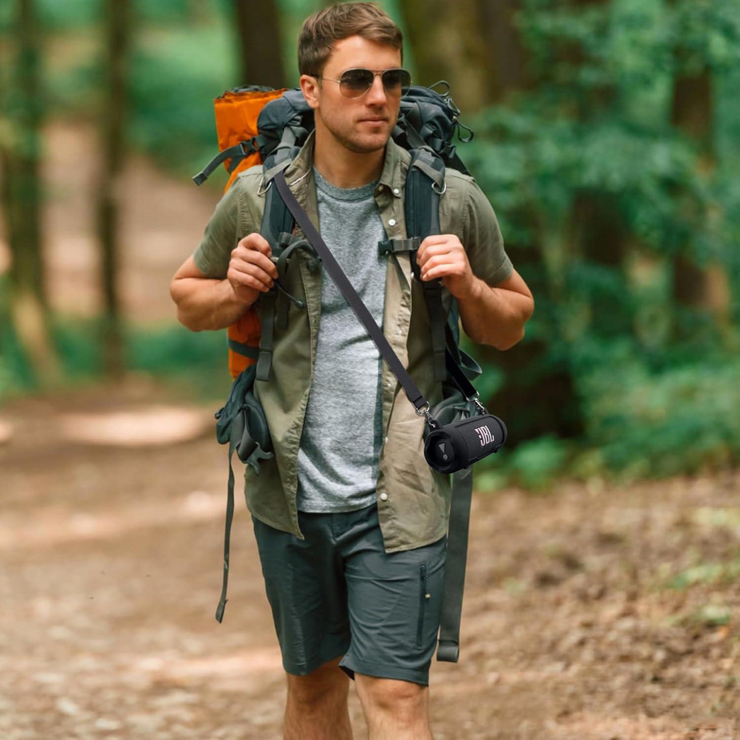 Funda de Silicona Baval para JBL Flip 7 - Cubierta Negra