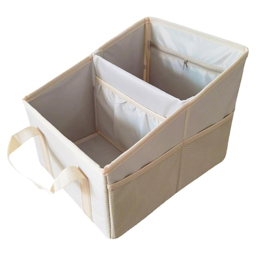 Organizador de Asiento de Coche ZIMISI Beige 32.3x24cm