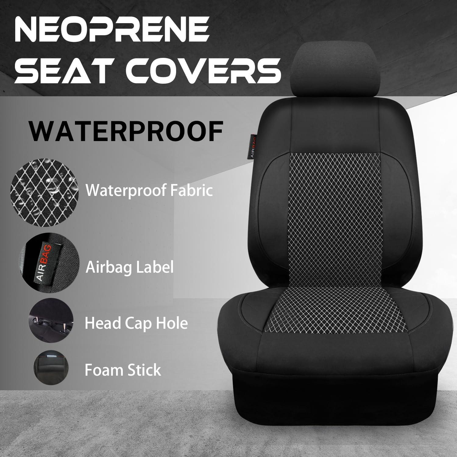 Fundas de Asiento Impermeables CAR-GRAND Neopreno Universal
