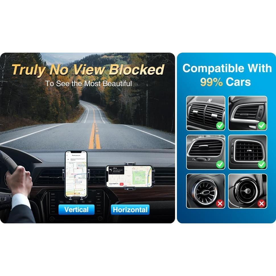 Soporte para Teléfono de Coche VANMASS TNZK-1 Universal 2025