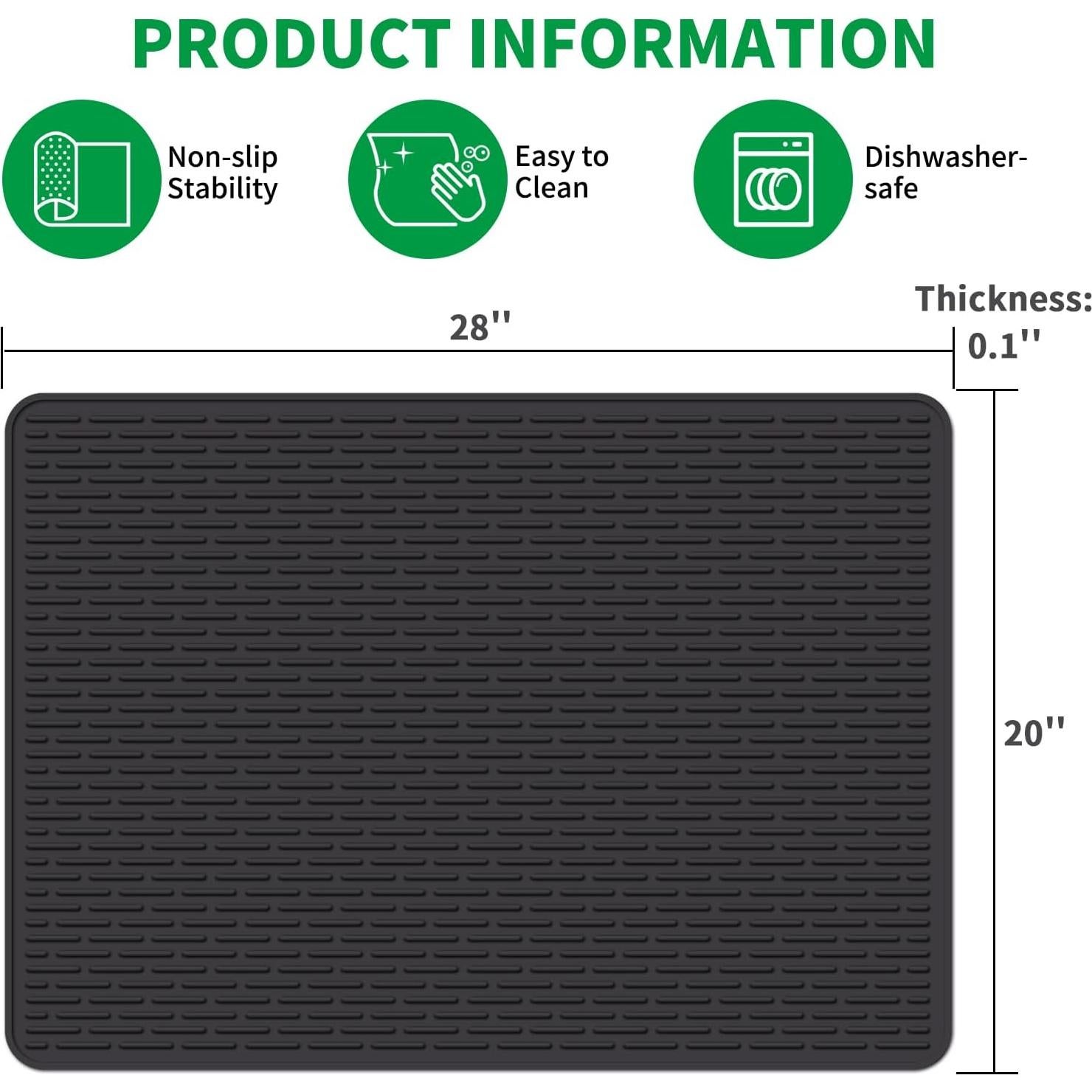 Cubierta de Estufa Eléctrica LONGKING 71.12x50.8cm Silicona Negra
