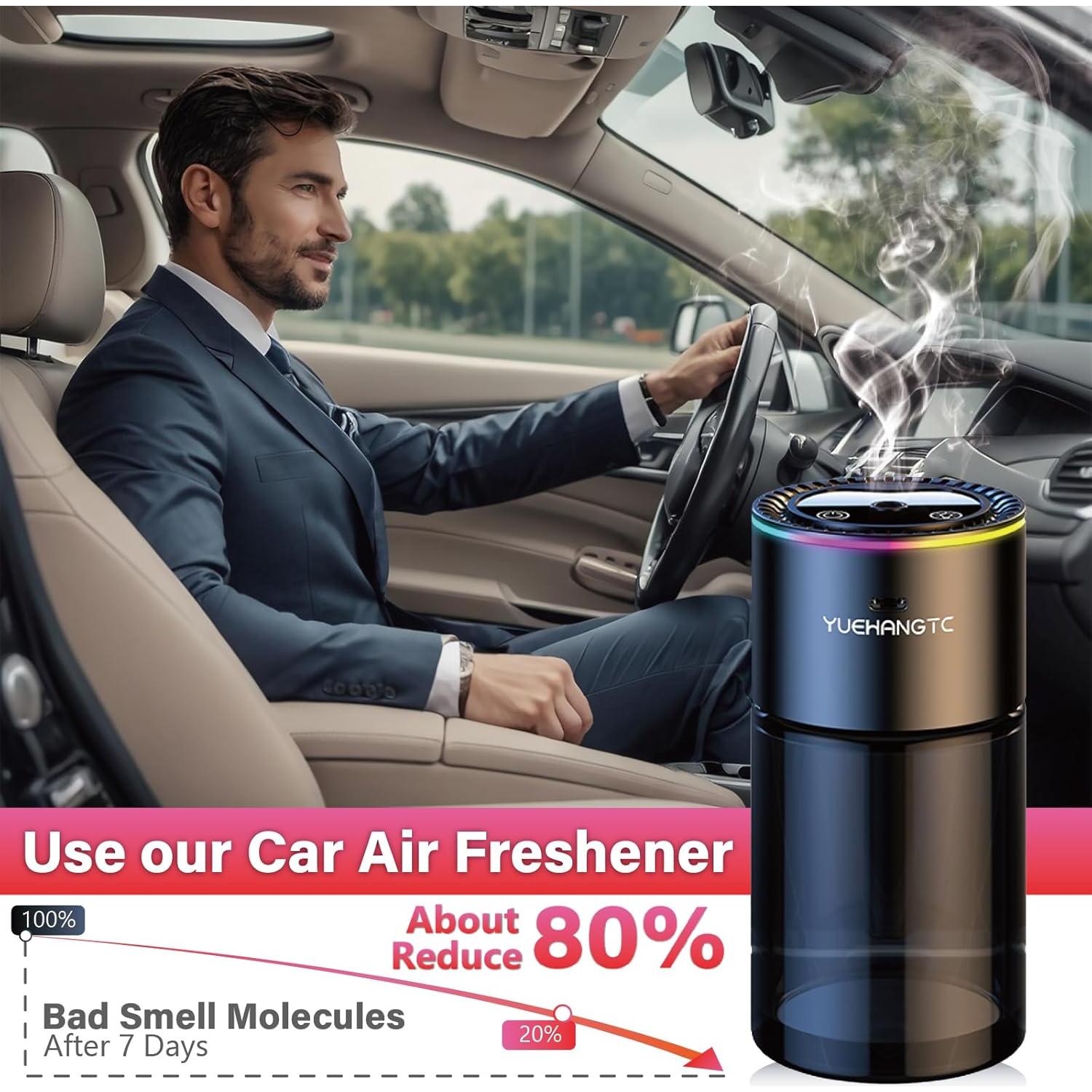 Ambientador Inteligente LWW YH556 180ml con Luz RGB y Modos