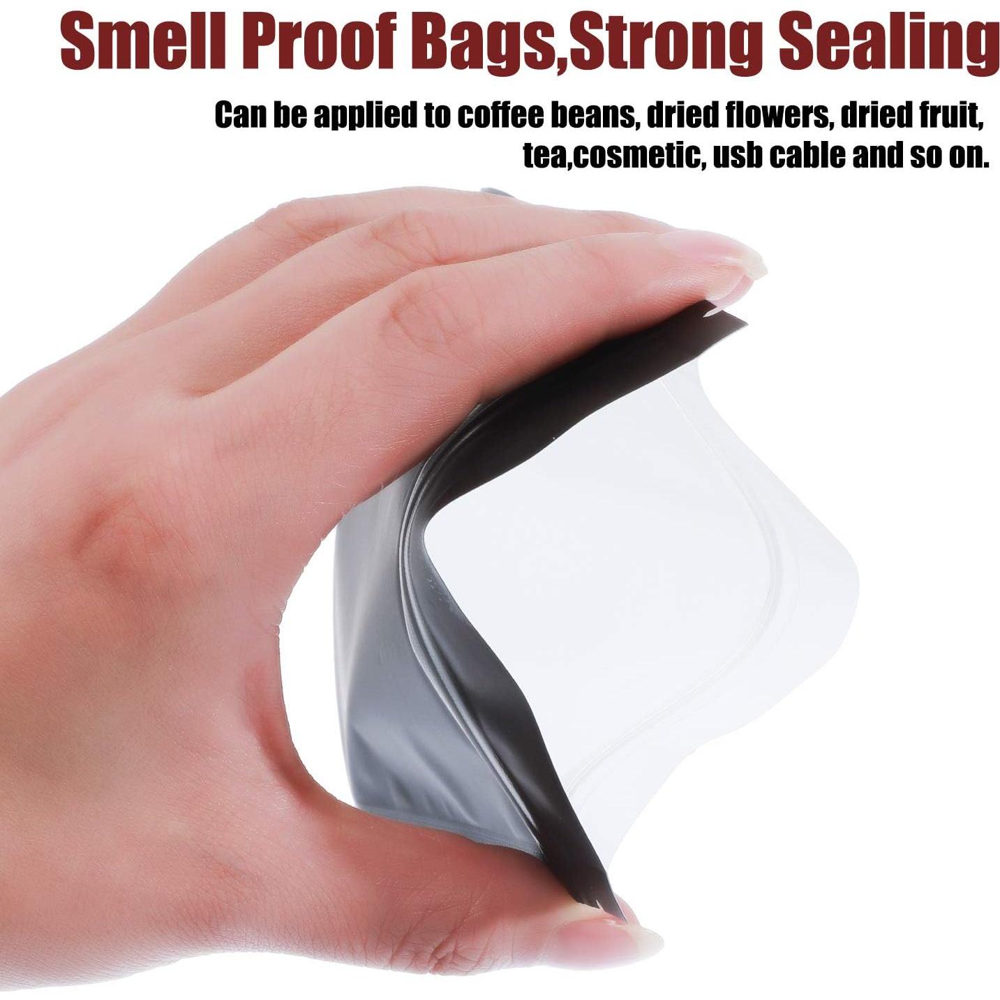 Bolsas Reutilizables a Prueba de Olores Blulu 100 Piezas 5x7 cm