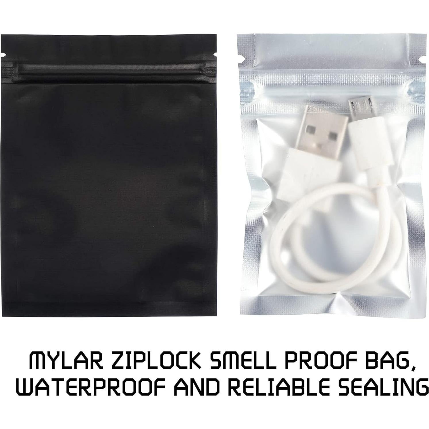 Bolsas Reutilizables a Prueba de Olores Blulu 100 Piezas 5x7 cm