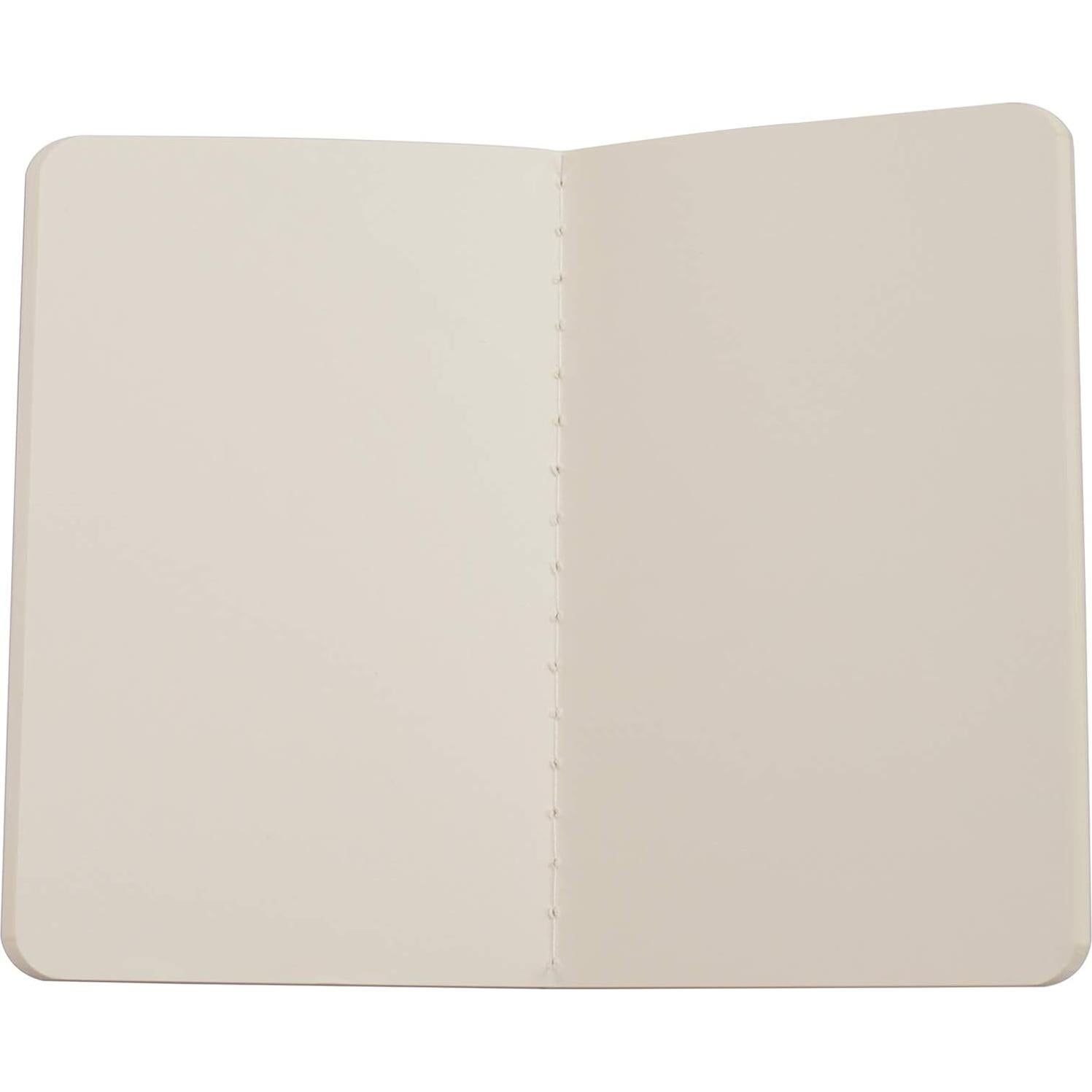 Cuaderno de bolsillo TWONE, 4 unidades, 30 hojas, negro