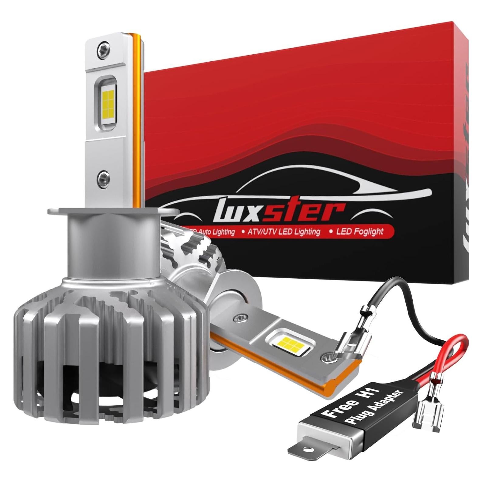 Bombillas LED LUXSTER HolyKnight H1 30000lm 55W Paquete de 2