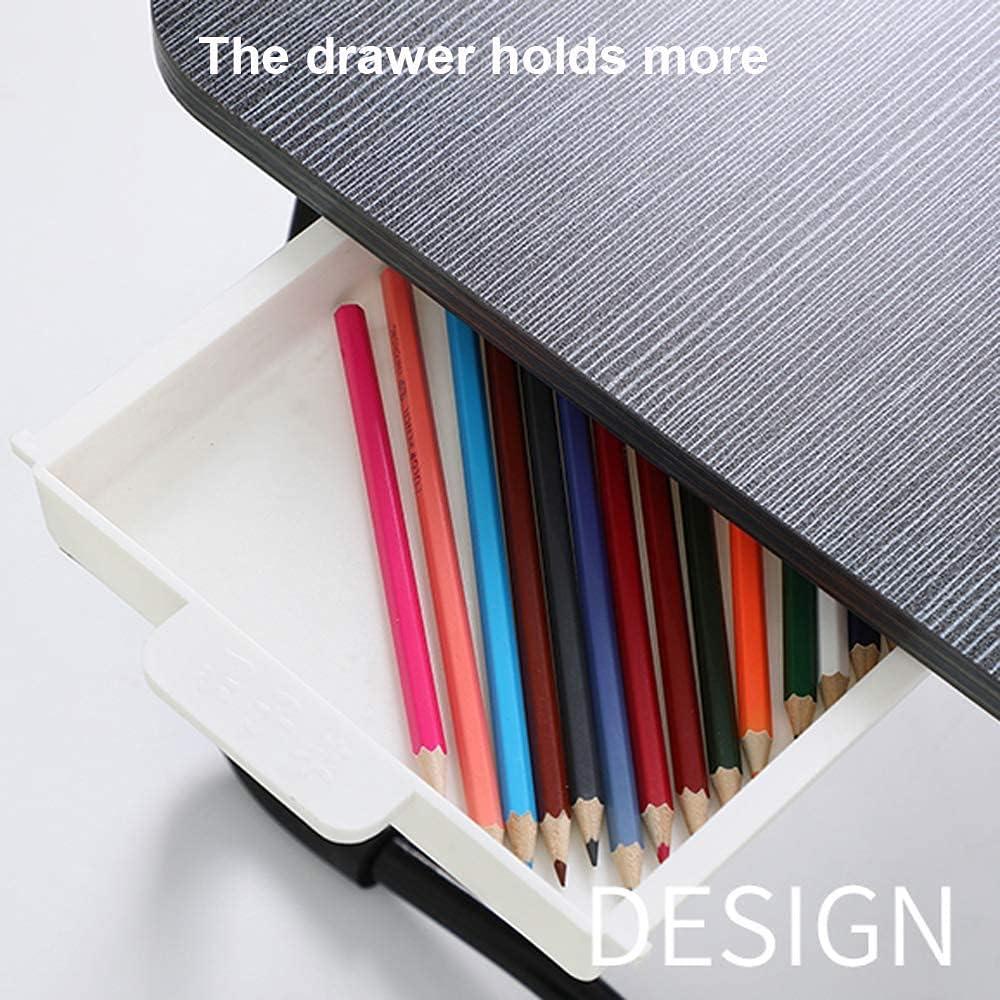 Escritorio Plegable VebaCidi 60 cm con Cajón y Soporte