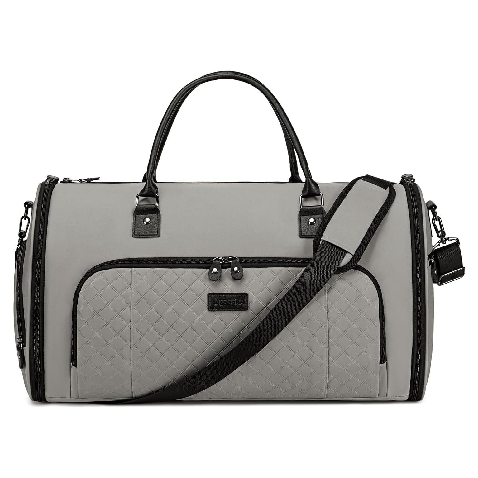Bolsa de Ropa Convertible Vessgra 2 en 1 Gris 55.88x35.56x22.86cm