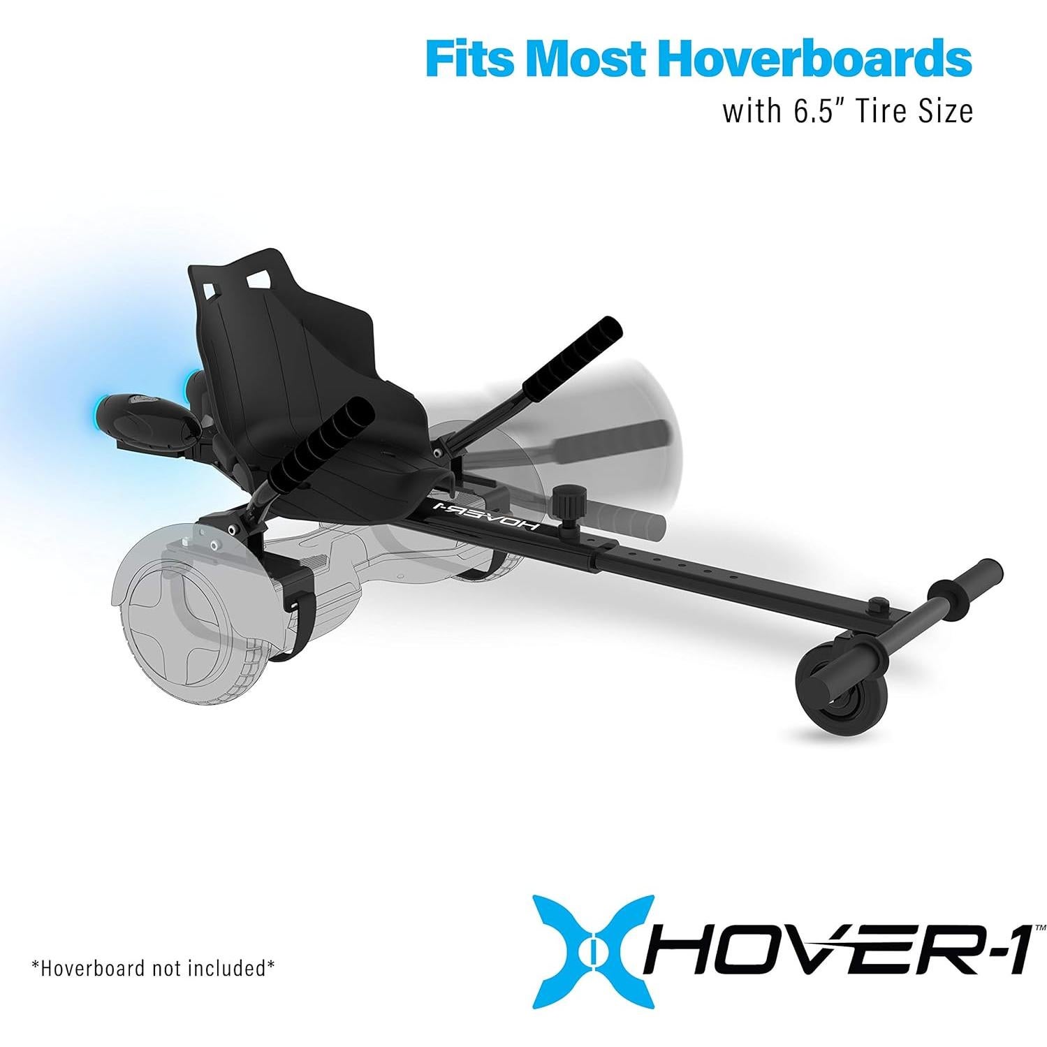 Hover-1 Falcon 1 Buggy para Hoverboard | Luces LED, Ajustable