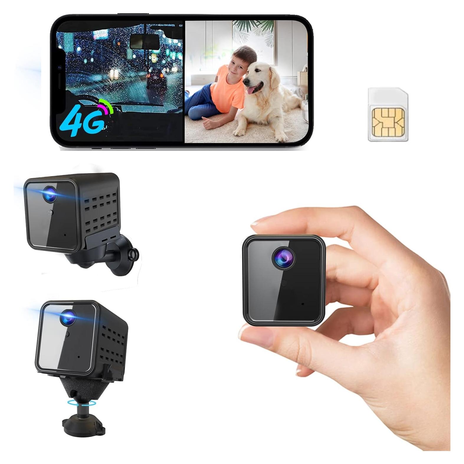 Cámara de Seguridad 4G Javiscam C1 4K con SIM y Radar