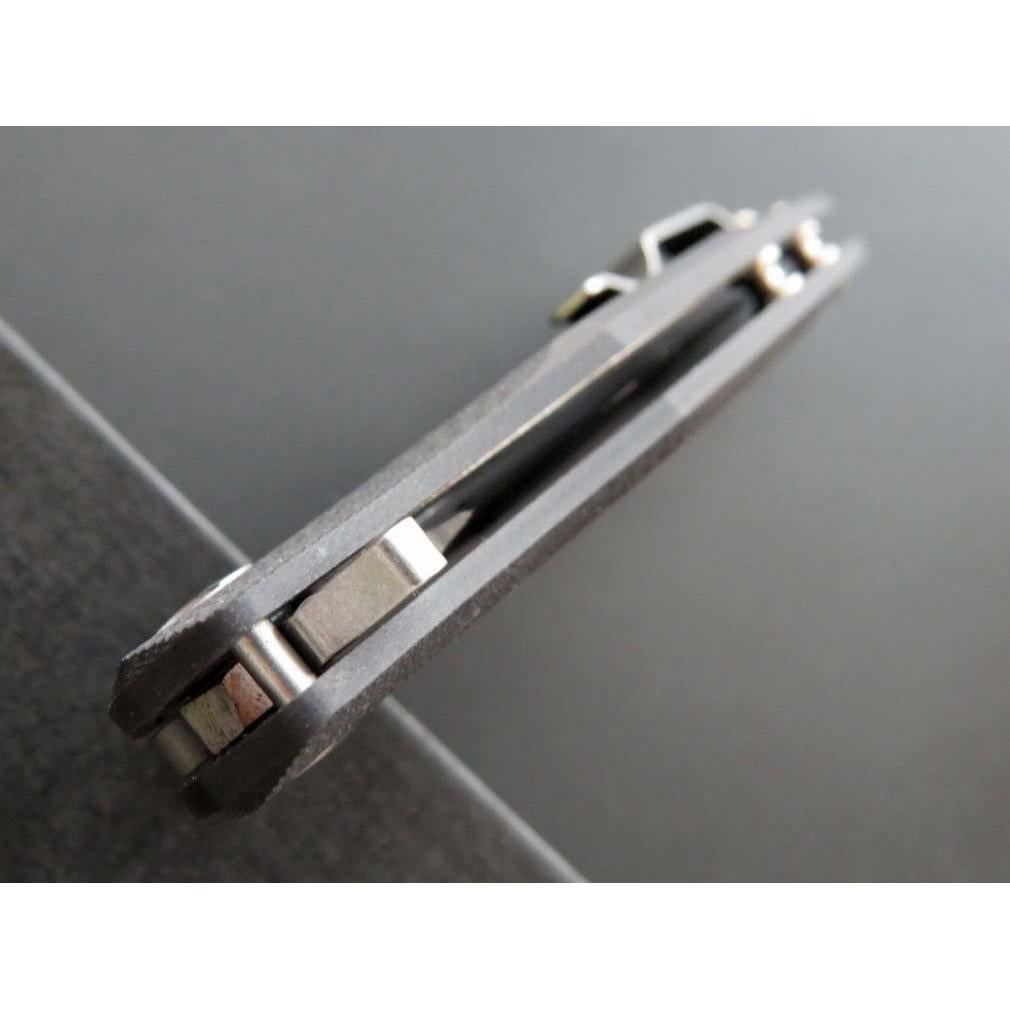 Cuchillo de bolsillo Eafengrow EF228 D2 G10 21.6 cm negro