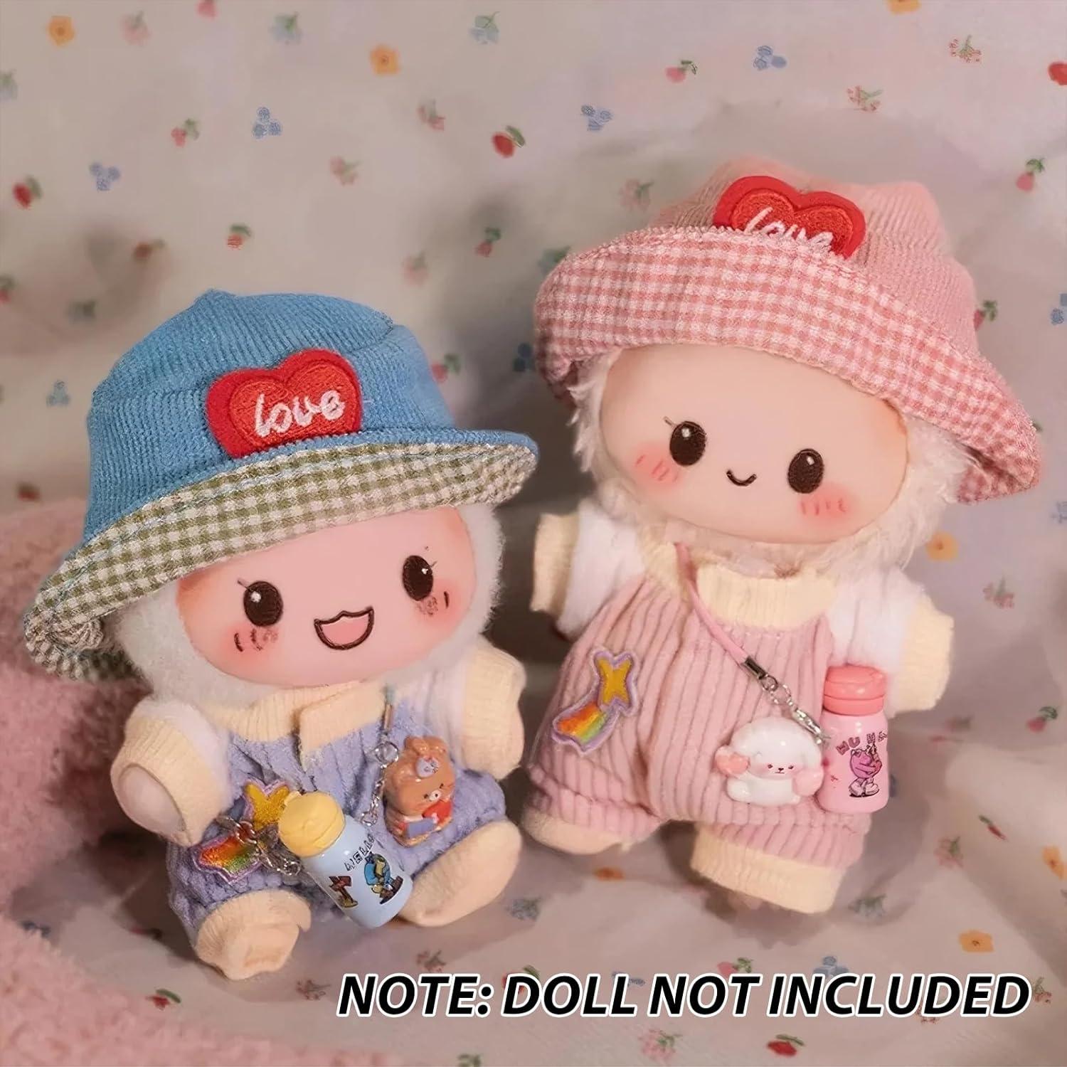 Conjunto de Pijama Azul para Muñeca 17cm EAVAN - 7 Piezas