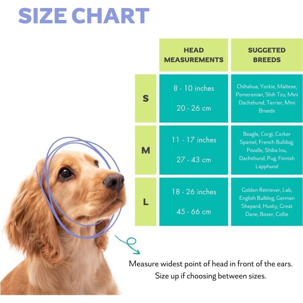 Bufanda de Perro Tejida a Mano Zoo Snoods - Baby Shark Azul Pequeño