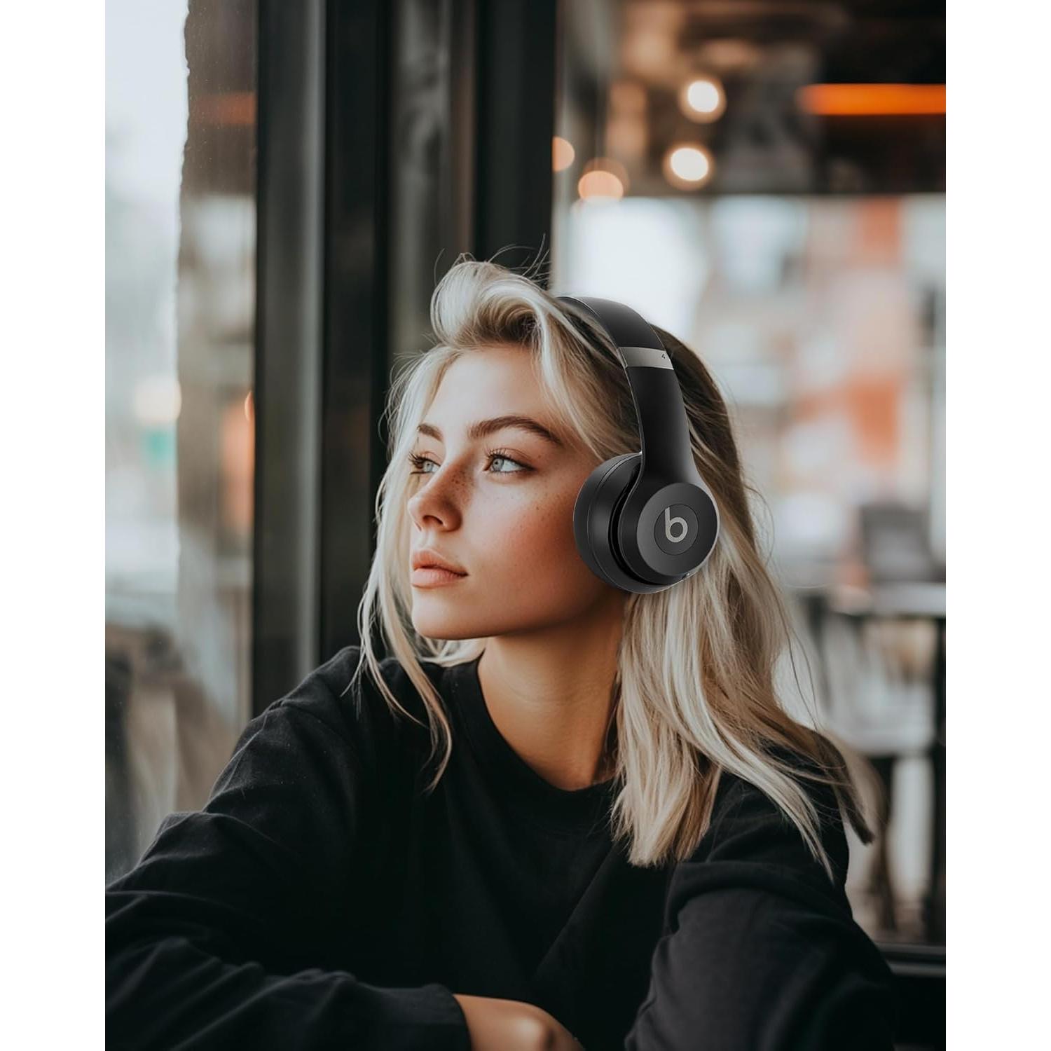 Almohadillas de Reemplazo Beats Solo 4 Inalámbricos Negro