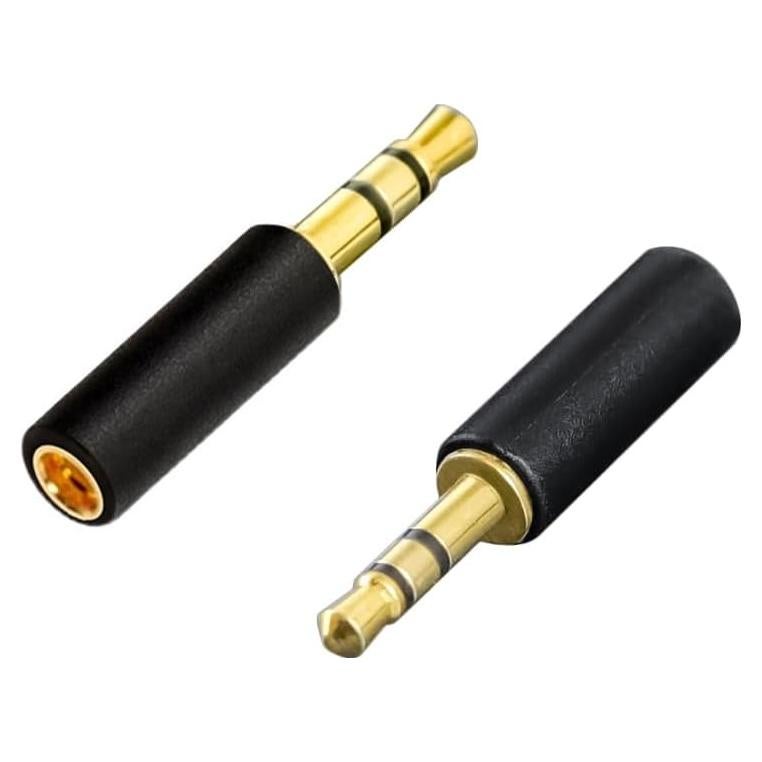 Adaptador de Auriculares 2.5mm a Hembra MMCX okcsc - Negro