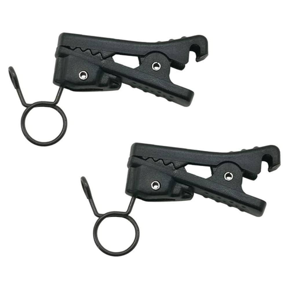 Clip de Micrófono Lavalier ABS Amykite 6.2mm Negro - 2 Pcs